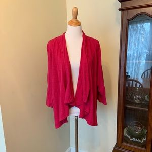 Sonoma dark pink modal cardigan